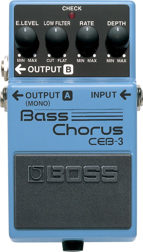 BOSS CEB-3 貝斯 Chorus 效果器