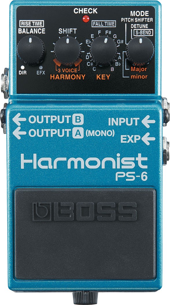 BOSS PS-6 Harmonist 智慧型移調效果