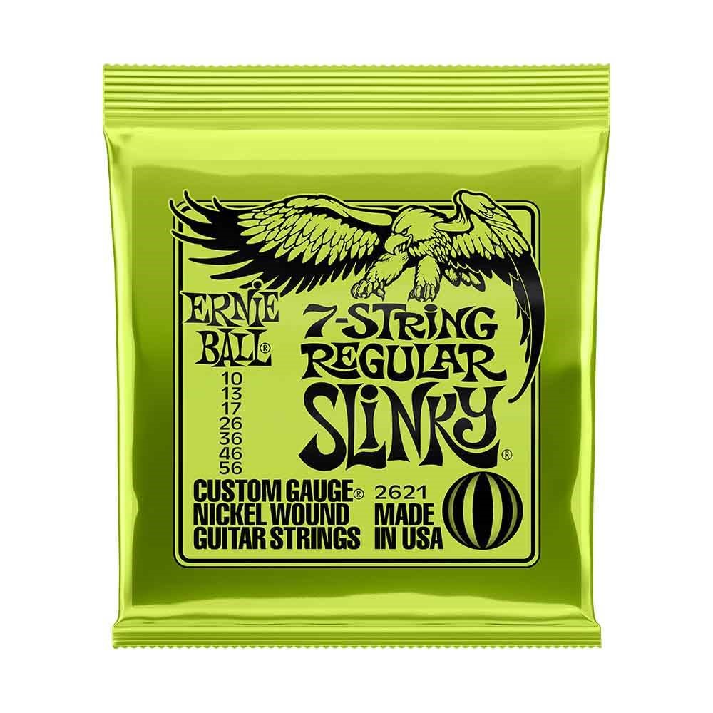 Ernieball 2621 EG SLINKY- NICKEL 1056-7弦		