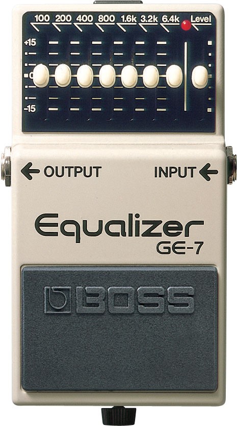 BOSS GE-7吉他等化器 EQ效果器