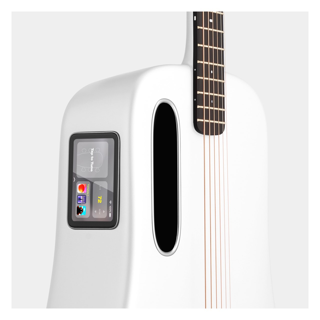 LAVA ME 4 Carbon 拿火 36吋 智能碳纖維吉他 白色