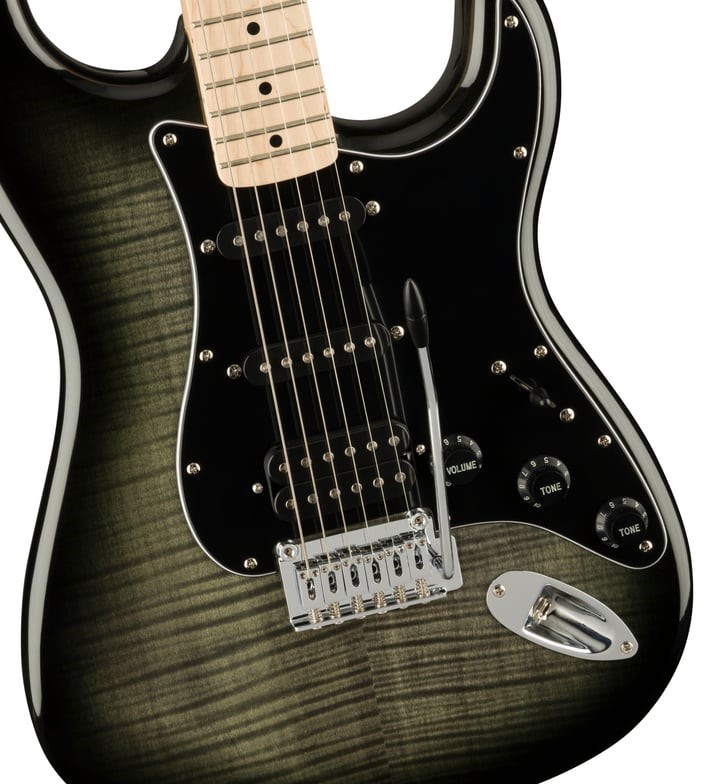 Squier ST Affinity HSS MN  黑色虎紋 電吉他