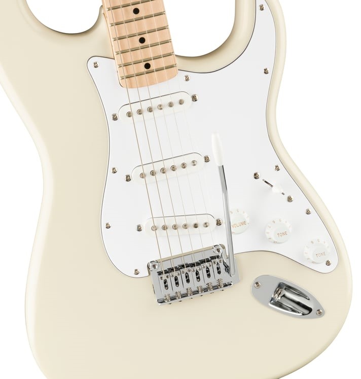 Squier ST Affinity MN 奧林匹克白 小搖 電吉他