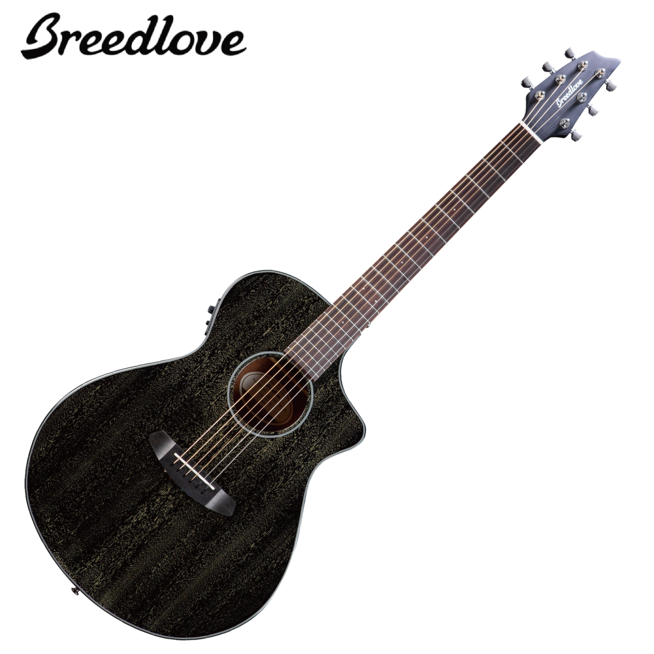 Breedlove Rainforest S Concert Black Gold CE 面單 電木吉他 