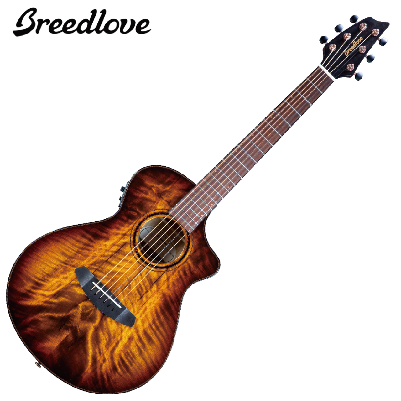Breedlove Pursuit Exotic S Companion Tiger's Eye CE 面單 電木吉他 