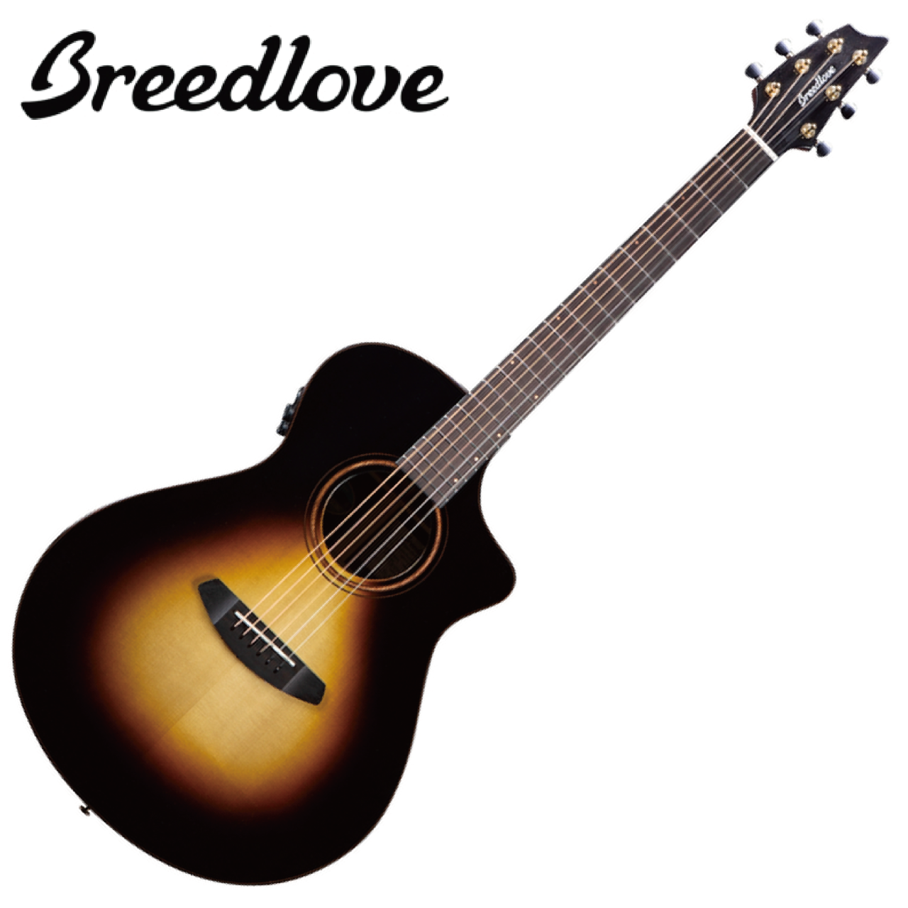 Breedlove Performer Pro Concert Tobacco Burst CE 面單 電木吉他 