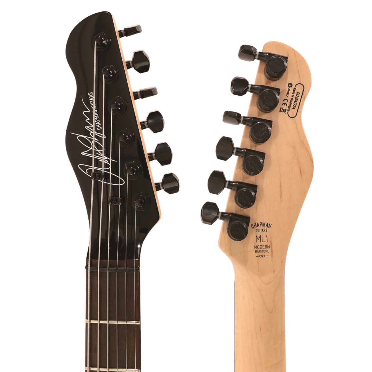 Chapman Storm ML1 MODERN BARITONE 樹瘤紋漸層灰 Storm Burst 電吉他