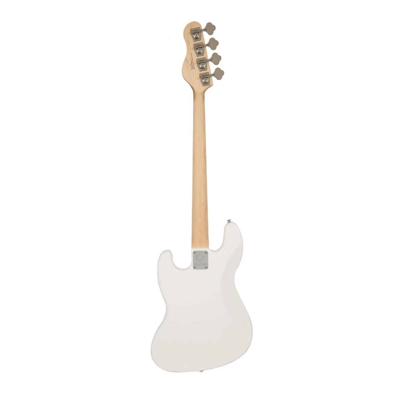 Corona Standard Jazz J20F/M 楓木指板 電貝斯 奧林匹克白