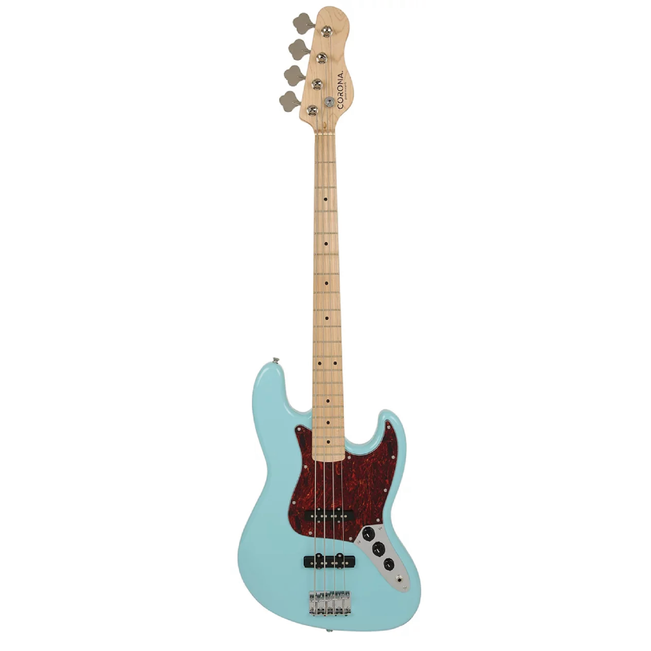 Corona Standard Jazz J20F/M 楓木指板 電貝斯 海豚藍