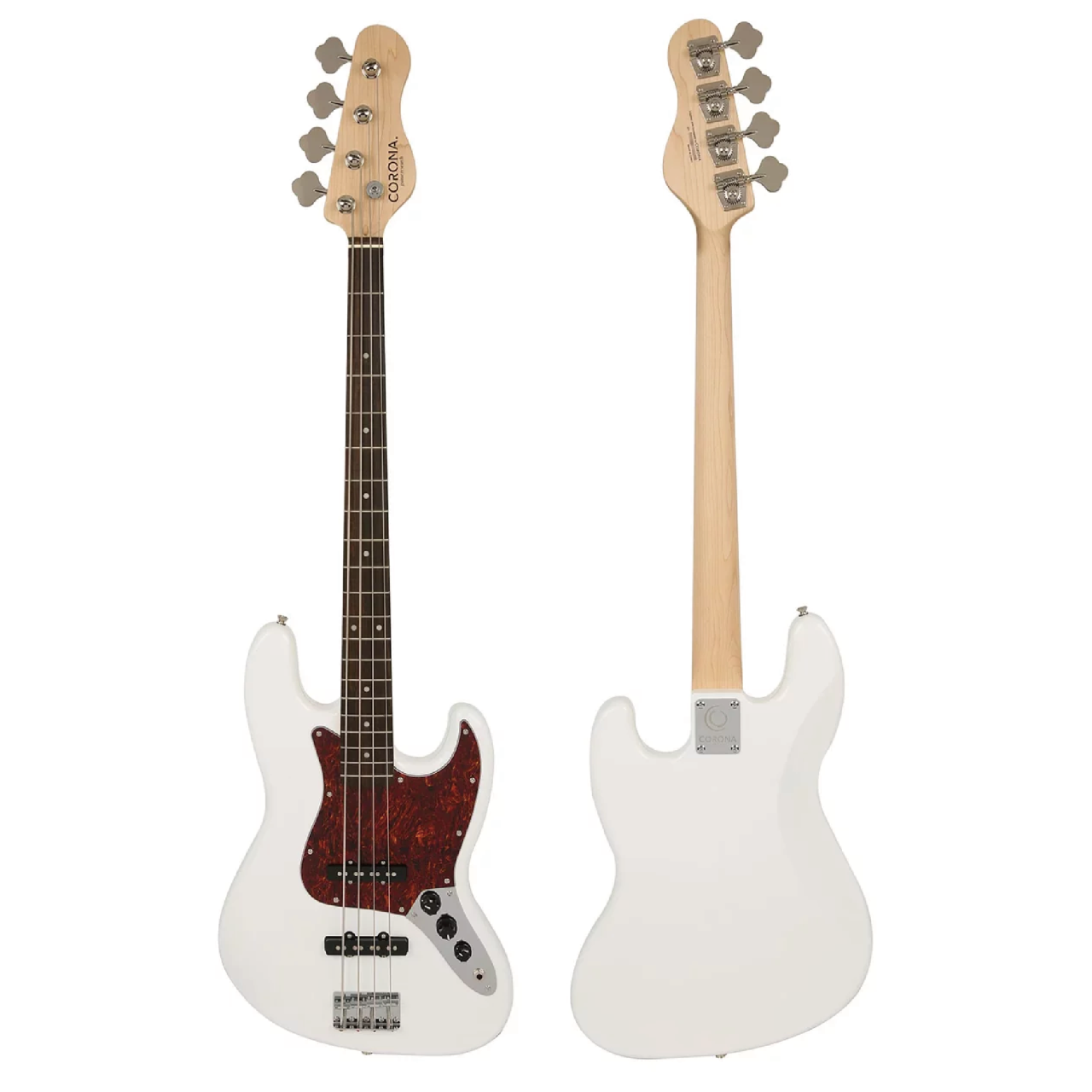 CORONA TRADITIONAL STANDARD JAZZ BASS J20F/L DHB 玫瑰木指板 電貝斯 奧林匹克白