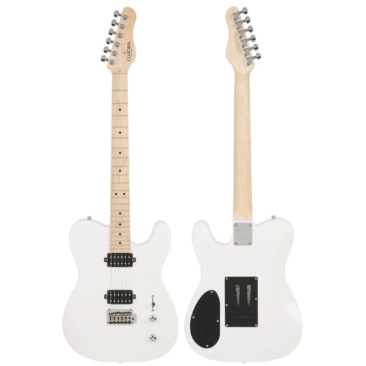 Corona Modern Standard Tele T22F/M 楓木指板 奧林匹克白 電吉他 