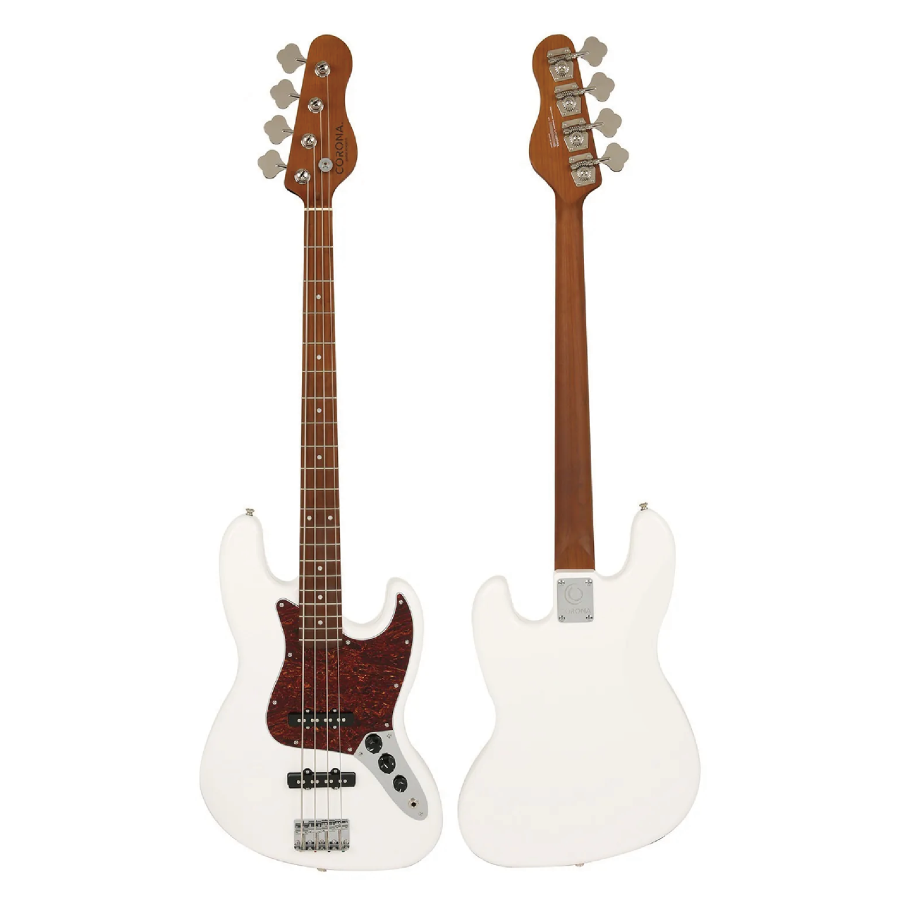 Corona Standard Plus Jazz 20格 烤楓木指板 OWT白色 電貝斯  