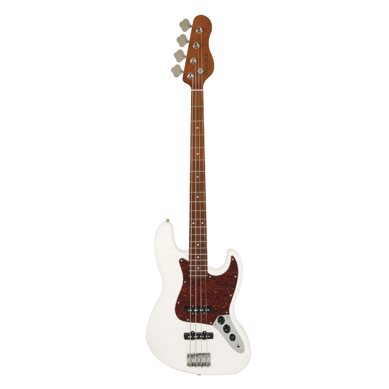 Corona Standard Plus Jazz 20格 烤楓木指板 OWT白色 電貝斯  