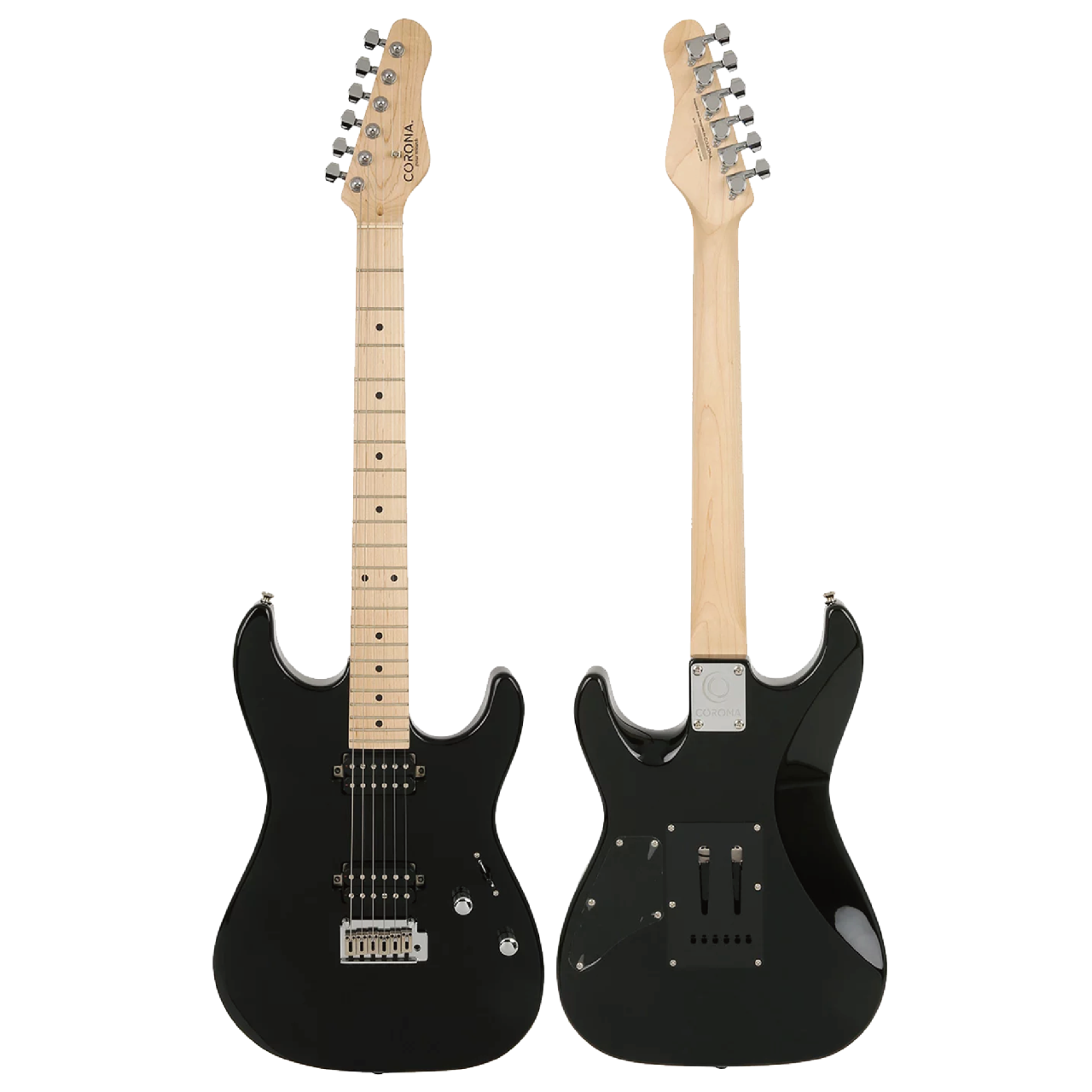 Corona Modern Standard ST M22F/M 楓木指板 黑色 電吉他