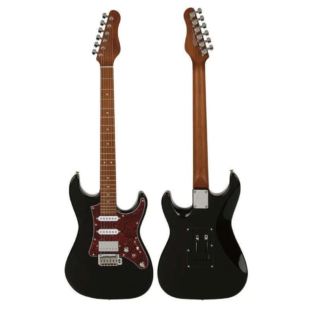 Corona Modern Plus SE24 烤楓木指板 黑色 電吉他