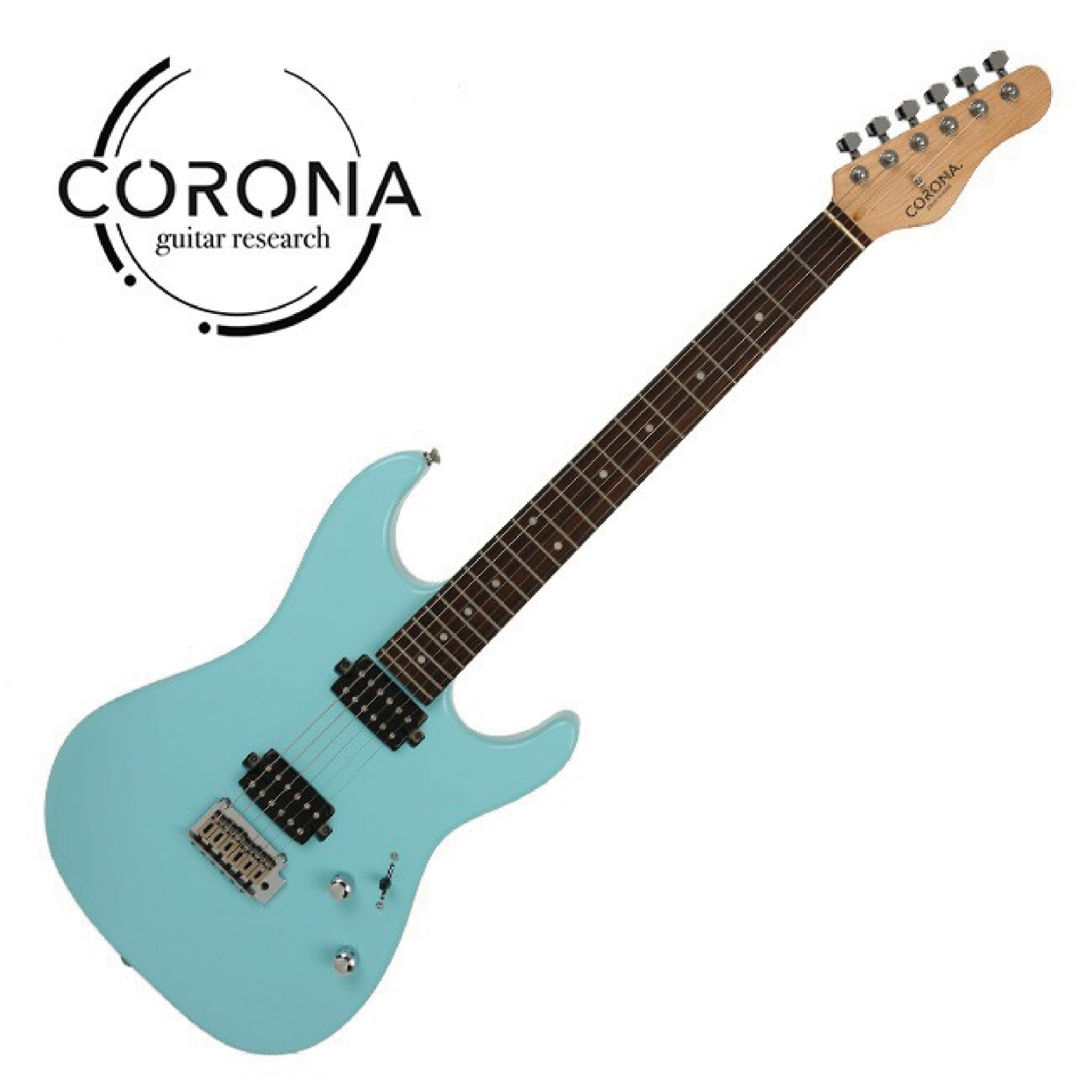 Corona Modern Standard ST M22F/M 玫瑰木指板 DHB 海豚藍 電吉他