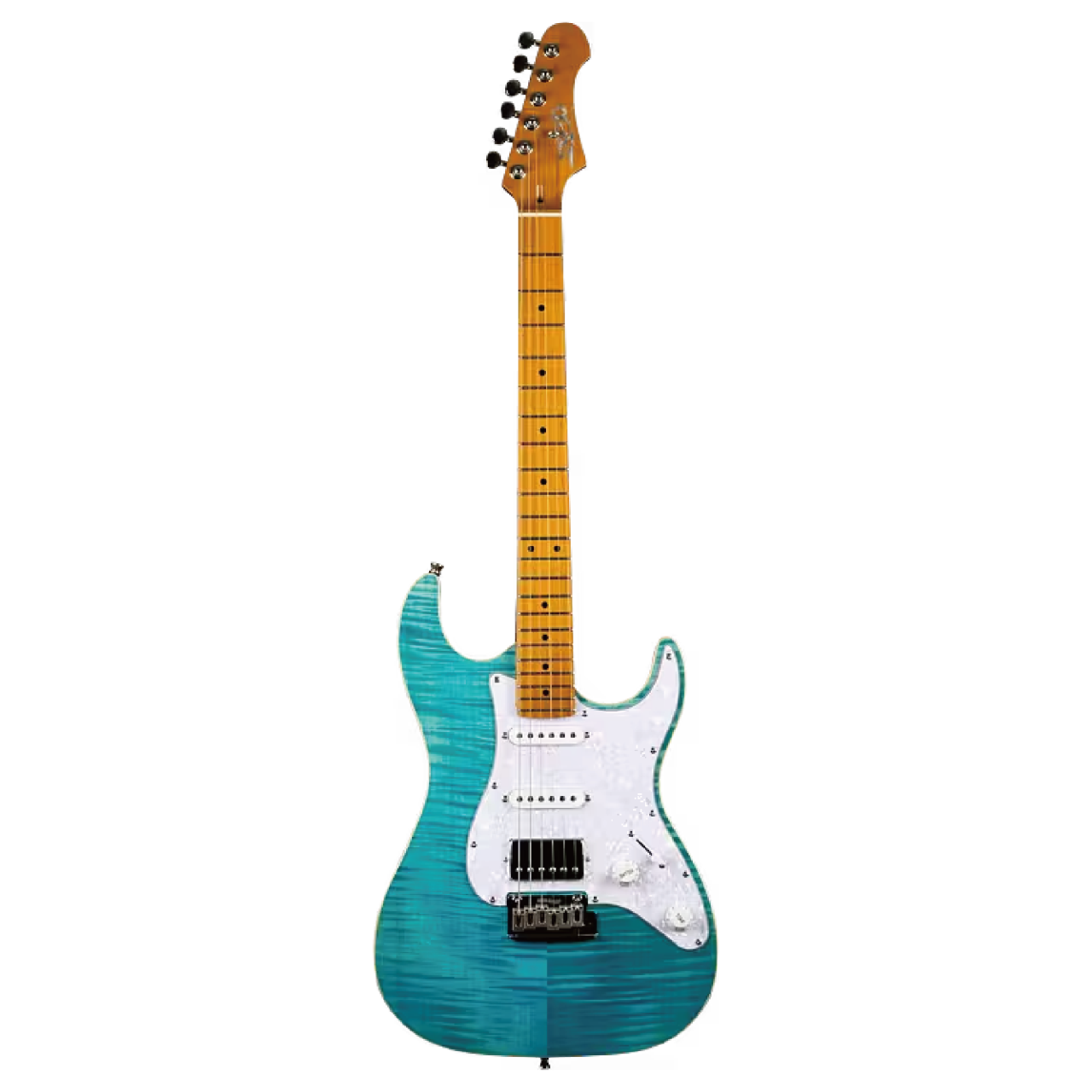 Jet Guitars JS-450 Ocean Blue 虎紋湖水藍 電吉他 