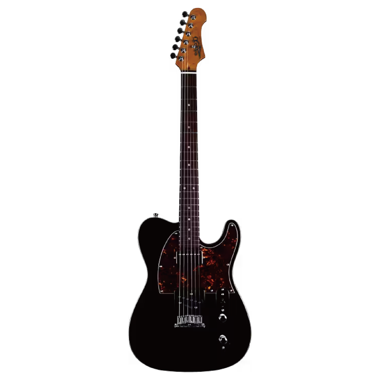 Jet JT-350 BK R Black 黑/龜背護板 電吉他