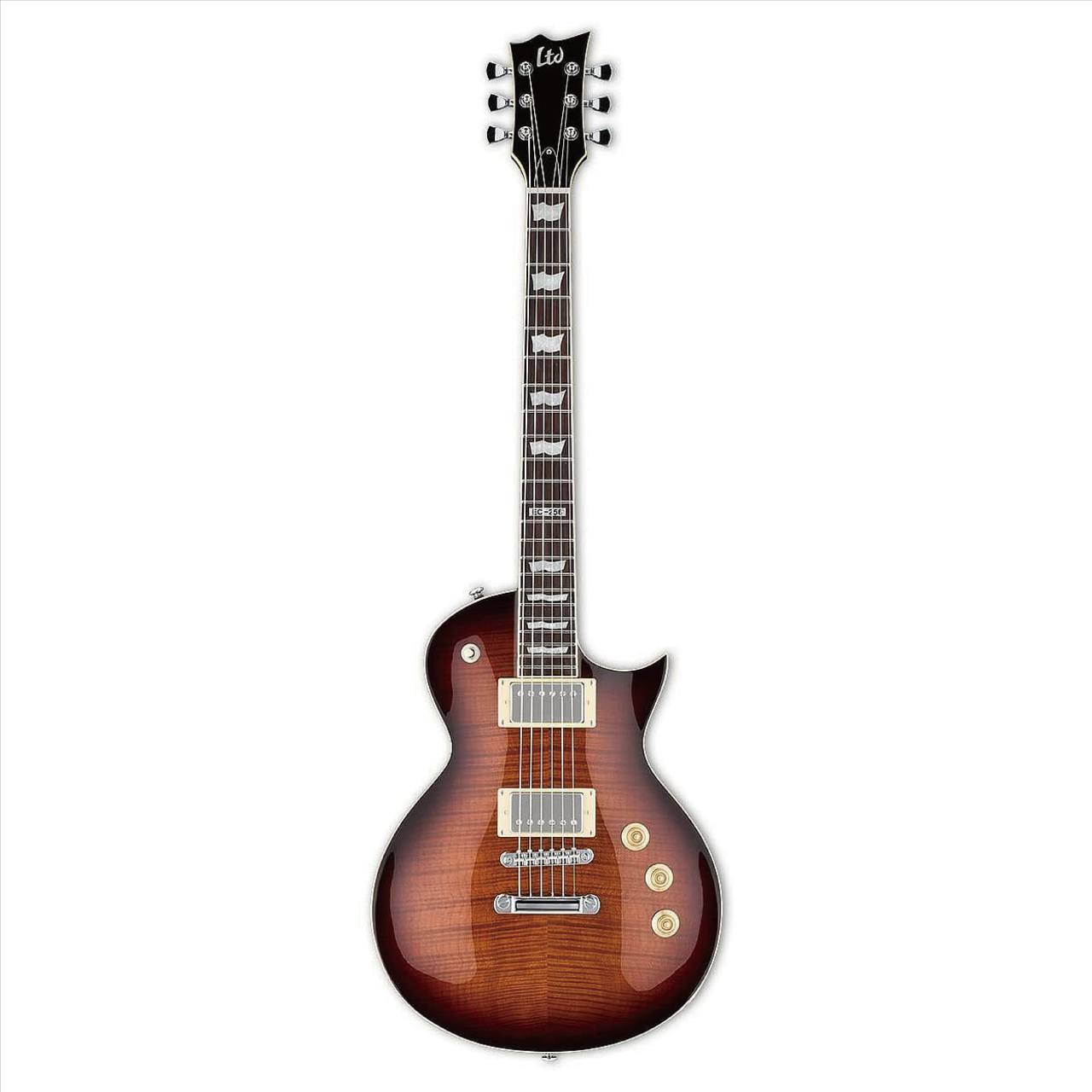 ESP LTD EC-256DBSB 褐色 虎紋漸層 電吉他 