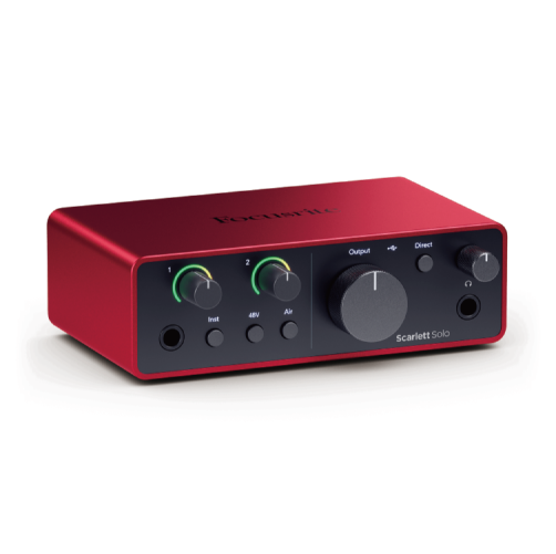 Focusrite Scarlett Solo 4th 第四代錄音介面