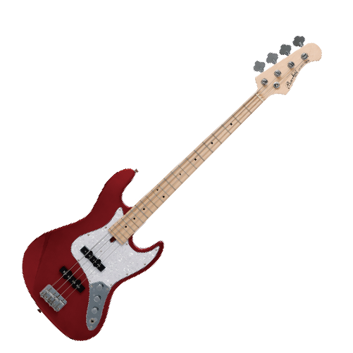 Bacchus WJB-360 Jazz Bass 明豔紅 電貝斯 