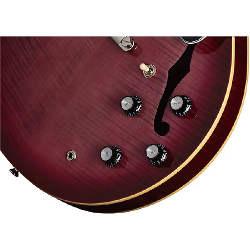 Epiphone ES-335 Figured Limited-Edition Semi-Hollow  Raspberry Burst 半空心 樹莓紅 電吉他
