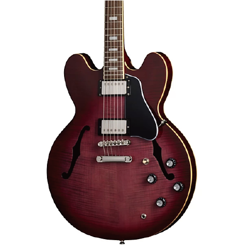 Epiphone ES-335 Figured Limited-Edition Semi-Hollow  Raspberry Burst 半空心 樹莓紅 電吉他