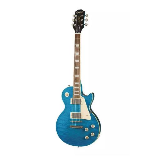 Epiphone Les Paul Standard 60s Quilt Top Translucent Blue 電吉他