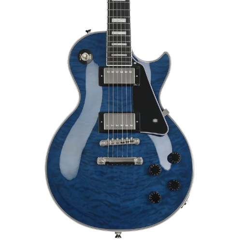 Epiphone Les Paul Custom Quilt Viper Blue 限量版 藍色電吉他