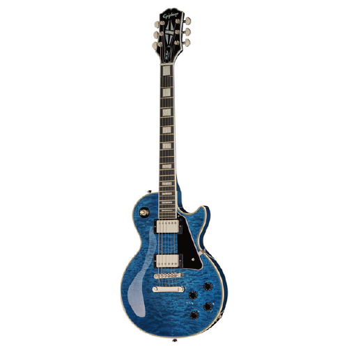 Epiphone Les Paul Custom Quilt Viper Blue 限量版 藍色電吉他