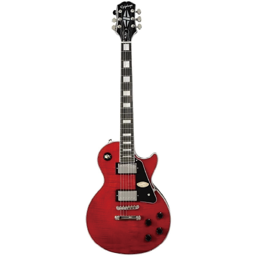 Epiphone Les Paul Custom Figured transparent red 限量版 櫻桃紅色 電吉他