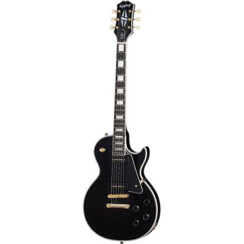 Epiphone Les Paul Custom  P-90 Limited-Edition  Ebony 限量版 黑金色 電吉他