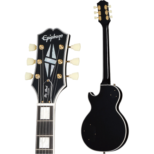 Epiphone Les Paul Custom  P-90 Limited-Edition  Ebony 限量版 黑金色 電吉他