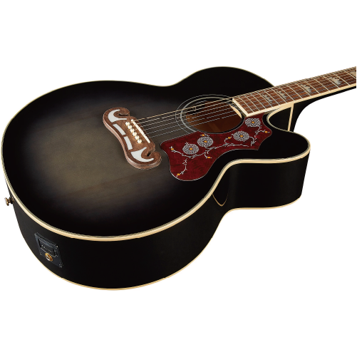 Epiphone J-200 EC Studio EC系列 黑灰漸層 面單 民謠吉他