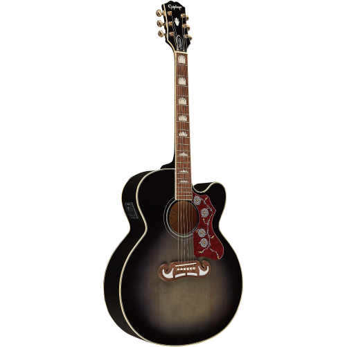 Epiphone J-200 EC Studio EC系列 黑灰漸層 面單 民謠吉他