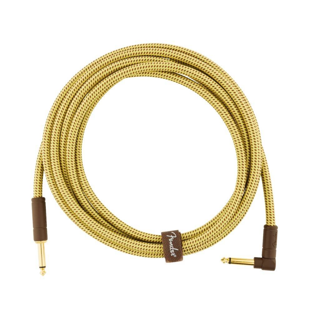 Fender Deluxe Series Tweed Instrument Cables - Tweed S/A 吉他導線