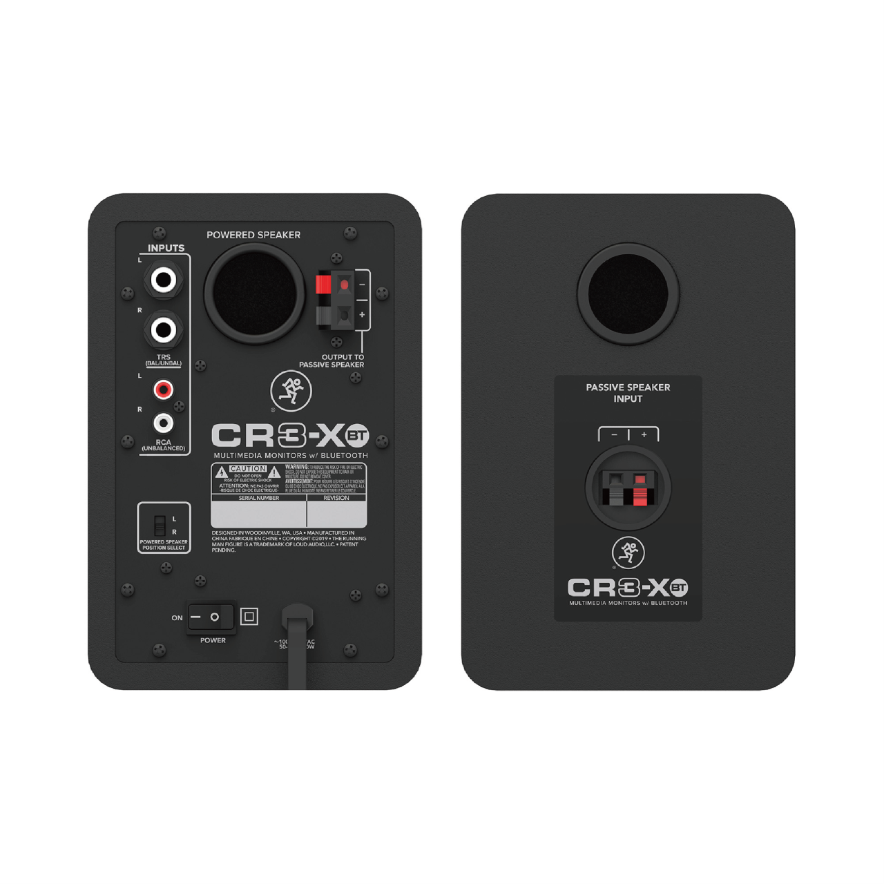 Mackie CR3-XBT 3吋 藍芽監聽喇叭 (一對) CR3XBT