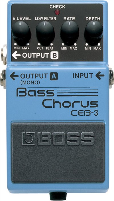 BOSS CEB-3 貝斯 Chorus 效果器
