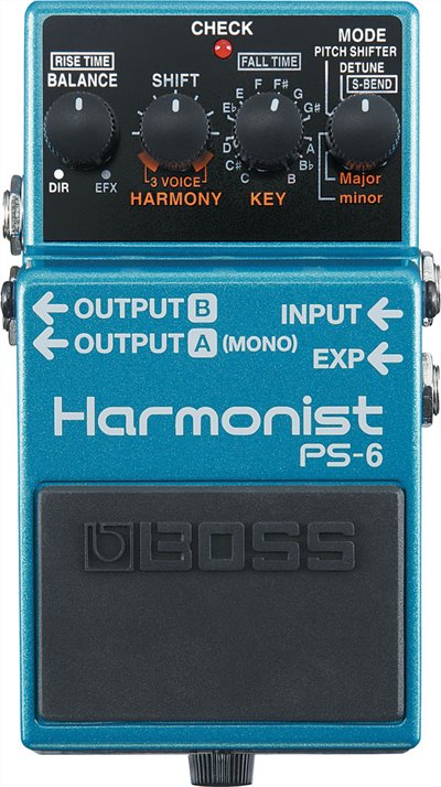 BOSS PS-6 Harmonist 智慧型移調效果
