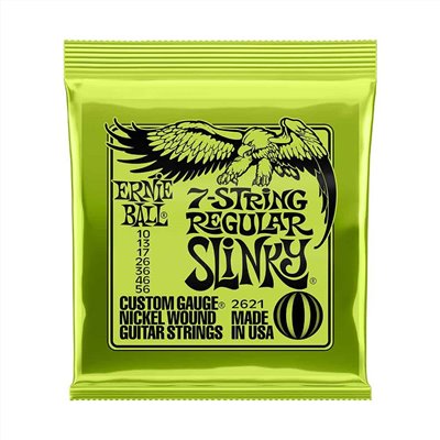 Ernieball 2621 EG SLINKY- NICKEL 1056-7弦		