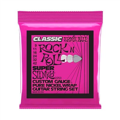 Ernieball 2253 EG ROCK-PURE NICKEL 09-42		