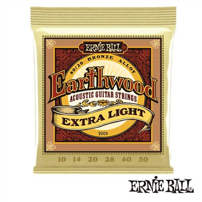 Ernieball 2006 AG EARTHWOOD- 80/20 10-50		