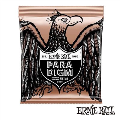 Ernieball 2080 AG PARADIGM-PHOSPHOR 1050