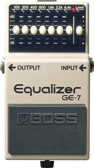 BOSS GE-7吉他等化器 EQ效果器