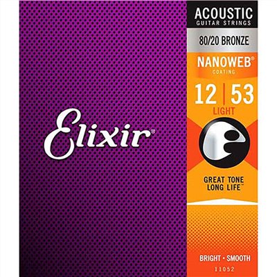 Elixir 11052 黃銅 NONEWEB 超薄薄膜(12~53)