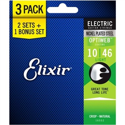 Elixir 3包裝 16552 OPT 無敵薄膜 (10~46) 