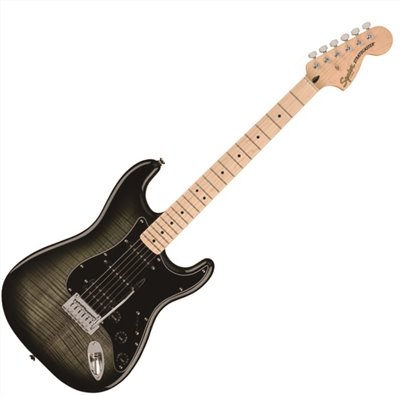 Squier ST Affinity HSS MN  黑色虎紋 電吉他