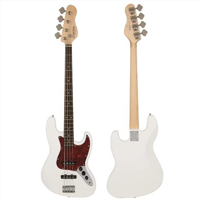 Corona Standard Jazz J20F/L 玫瑰木指板 電貝斯 奧林匹克白