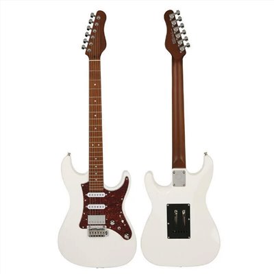Corona Modern Plus SE24 烤楓木指板 白色 電吉他 