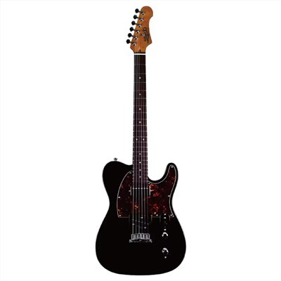 Jet JT-350 BK R Black 黑/龜背護板 電吉他